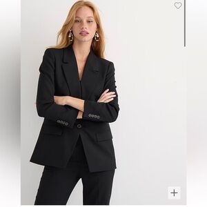 J Crew Willa blazer in Italian city wool blend